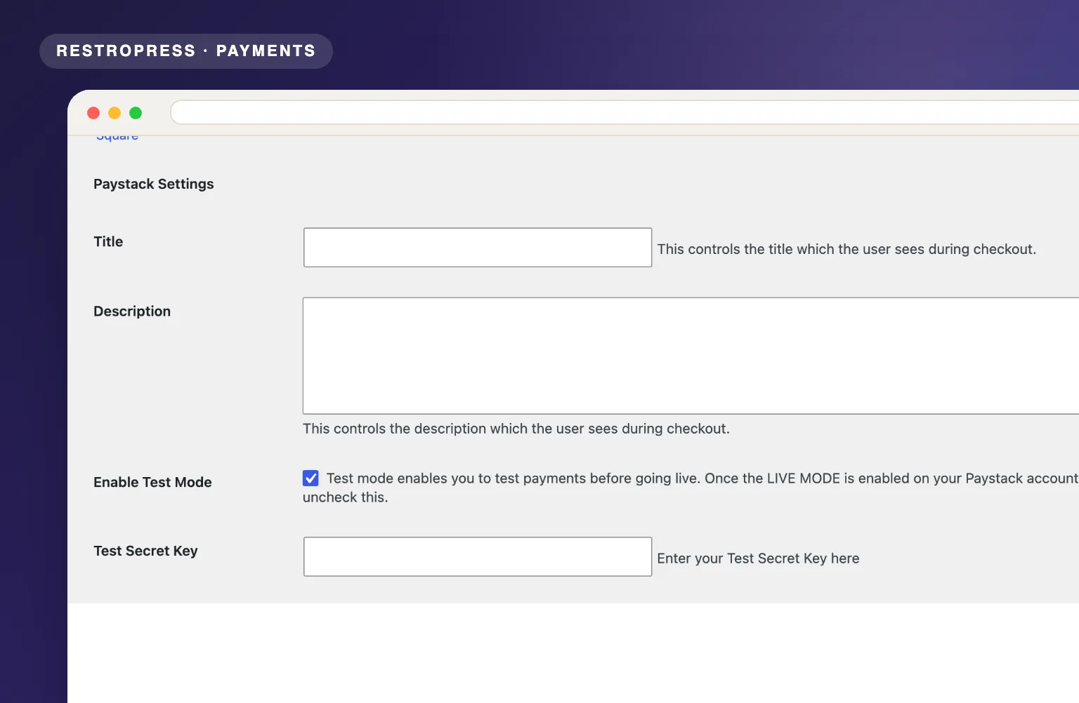 RestroPress Paystack product visual