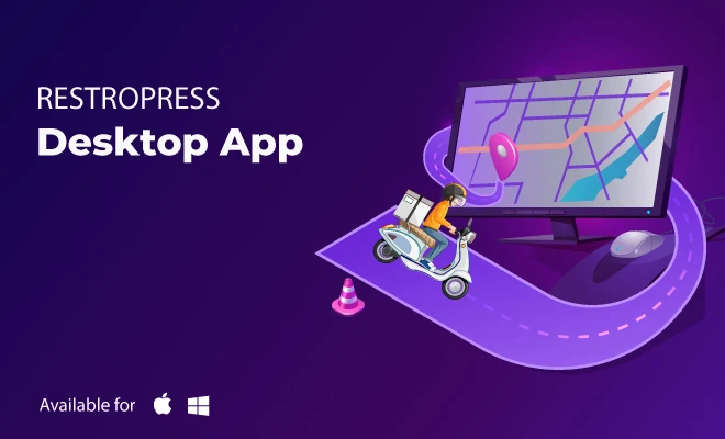 RestroPress Print & Tracking Desktop App product visual